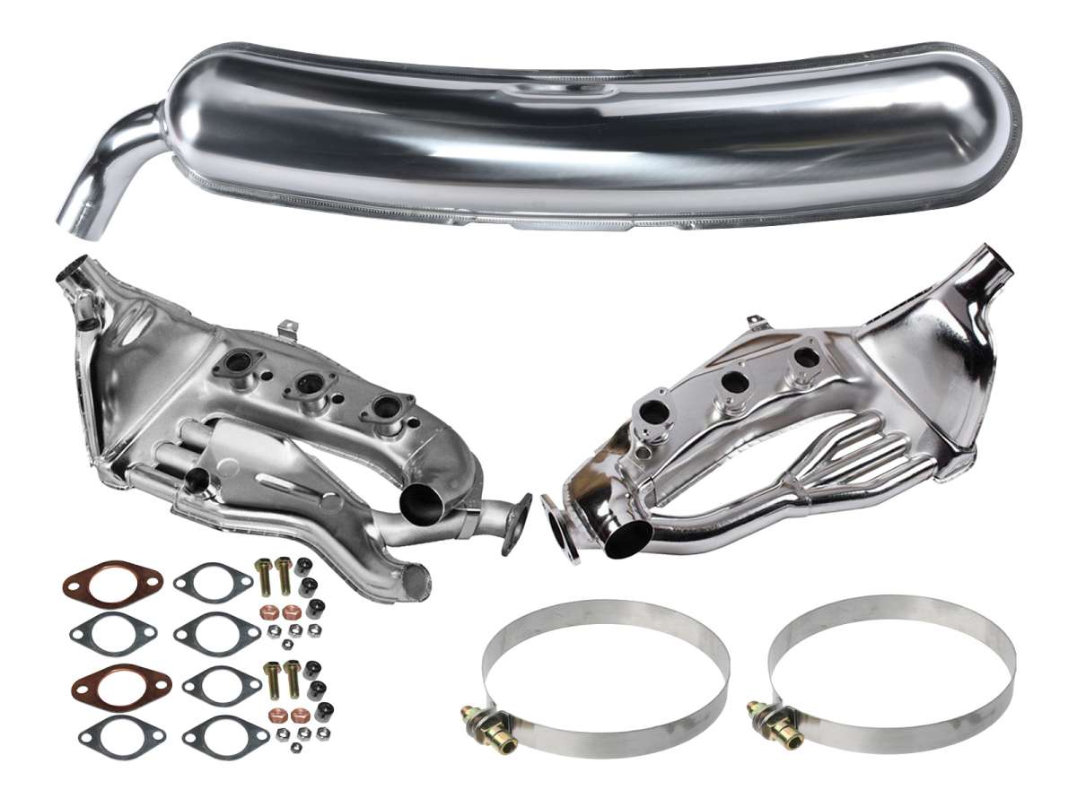 PORSCHE Exhaust set for PORSCHE 911 F/G 2.4 2.7 stainless steel MFI 911.211.021.60