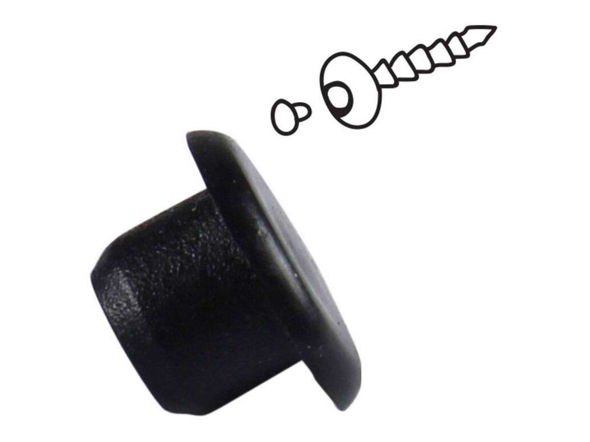 PORSCHE 4x cover cap plug for PORSCHE 911 G 964 Targa roof seal 999.591.384.40