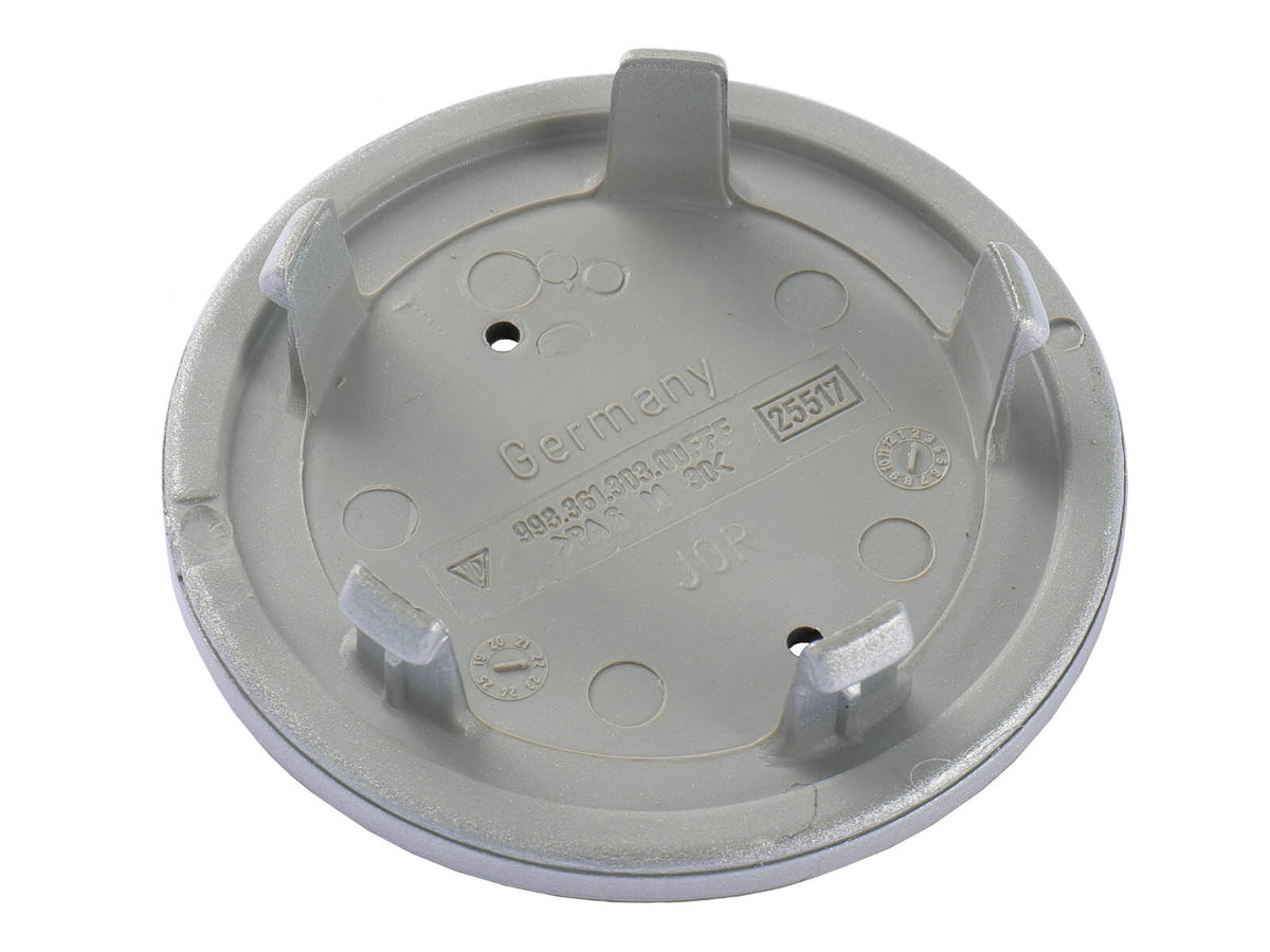 Porsche 928 964 968 993 1988-97 Silver Wheel Centre Cap Black Crest 9933613030061M Porsche