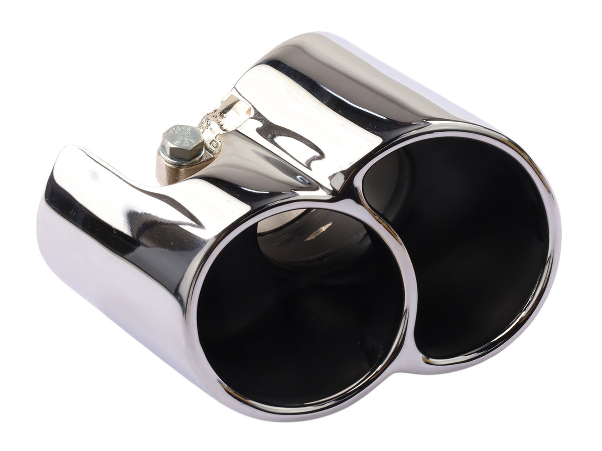 Porsche 996 2000-05 Turbo GT2 Sport Stainless Steel Tailpipes Pair 99611198201 partworks