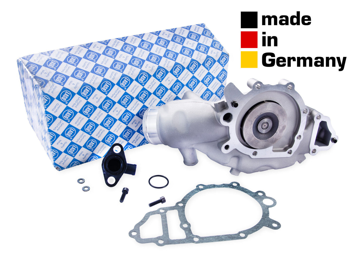 Porsche 944 2.7, S2, 968 Water pump + gasket LASO 94410613204