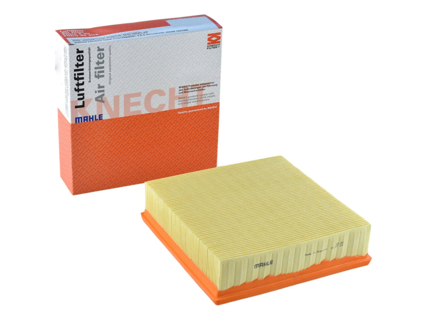 Porsche 924 2.0 (1976-1985) / 914 1.8 (EU 85hp) Mahle Air Filter 021129620