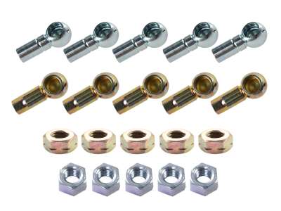 Porsche Carburettor ball joint for Porsche 911 F/G up to -'77 injection system SET 999.169.002.02