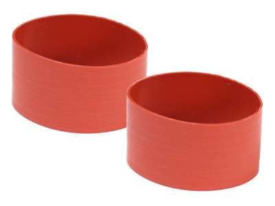 PORSCHE 2x rubber sleeve heat exchanger for PORSCHE 964 Carrera 2/4 964.211.339.00