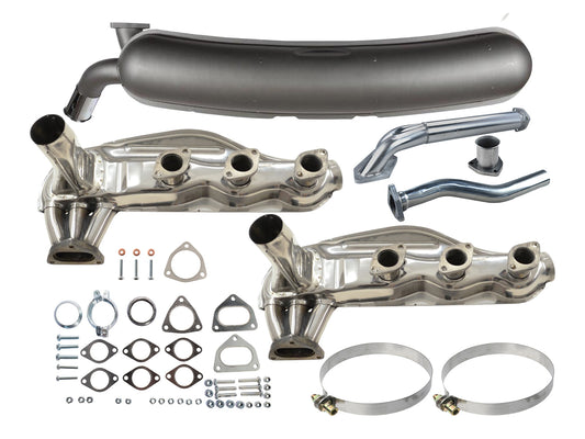 PORSCHE Exhaust kit for PORSCHE 911 G 2.7 3.0 SC stainless steel with replacement pipe 930.211.025.01
