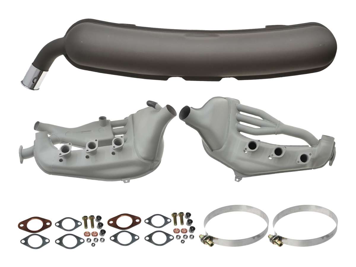PORSCHE Exhaust kit for PORSCHE 911 F/G 2.4 2.7 MFI Standard 911.628.115.04