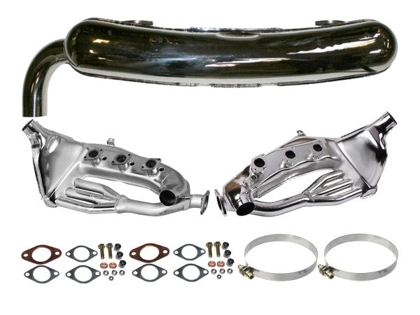 PORSCHE Exhaust set for PORSCHE 911 F/G 2.4 2.7 stainless steel 928.423.349.01