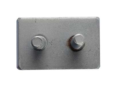 PORSCHE Boxster 986 Exhaust retaining plate for rear silencer cat. 99611331101