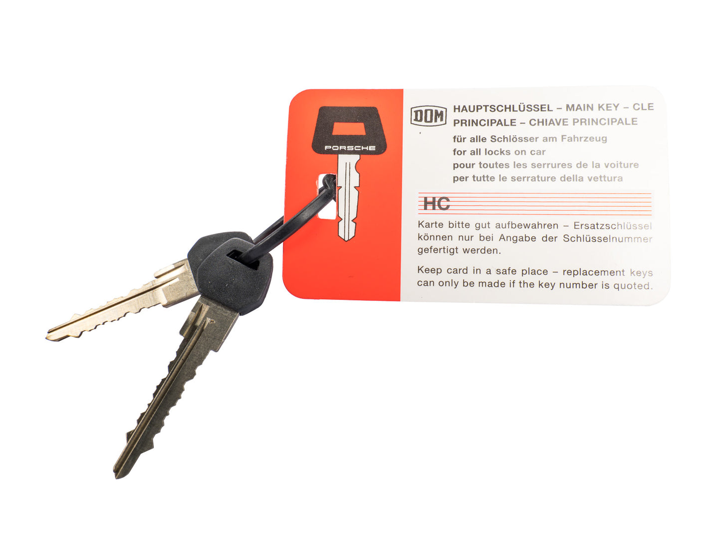 PORSCHE Bonnet locking cylinder for PORSCHE 911 SWB FG 914 like 91151190300 911.511.903.00