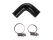 Porsche 944 Turbo, Engine Mount Breather Line Vent Hose 95112308302
