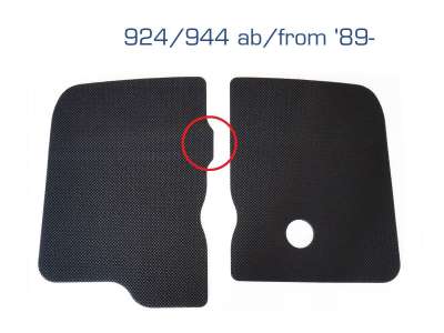 PORSCHE 944 S2 turbo 951 '89- Insulation sound deadening mats bonnet 94455677201
