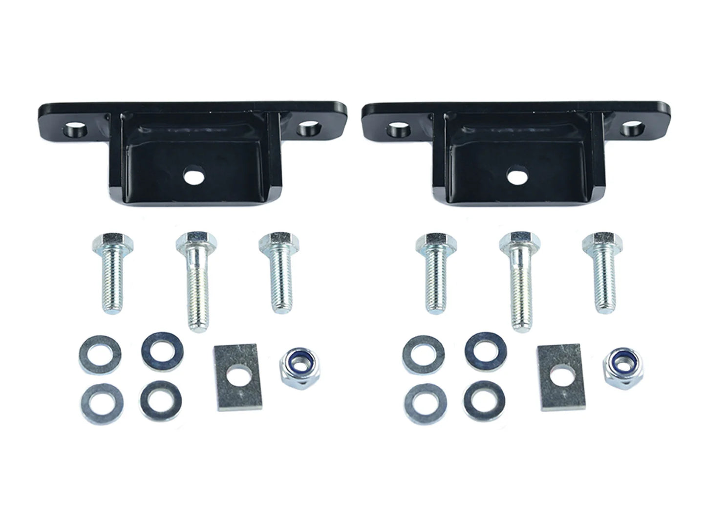 Porsche 924 944 968 2x rear axle middle mounting block + bolts set Rigid 95133308832