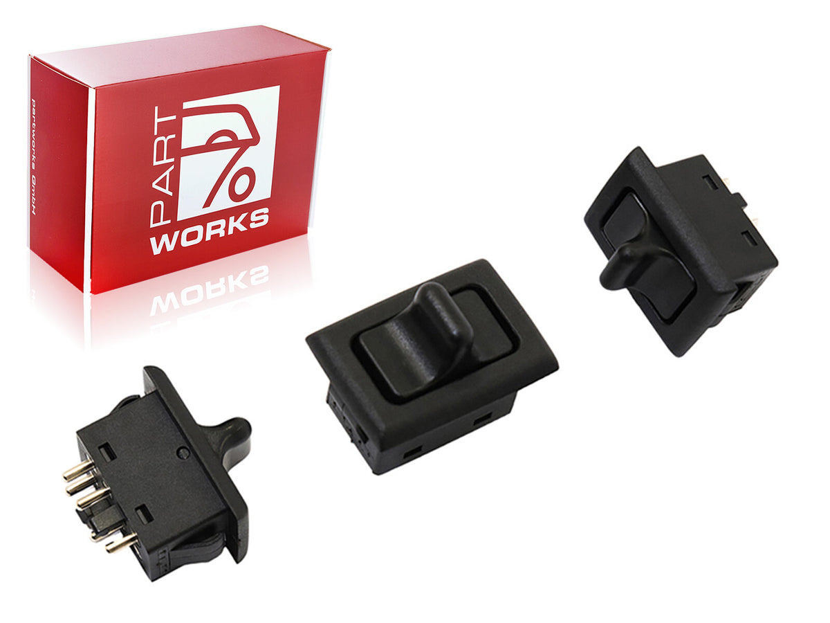 Porsche 964 993 1990-97 Electric Window Switch Set of 3 96461362100 partworks
