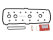 Porsche 944 S S2 928 S4 + Timing Chain + Guide Shoe Valve Cover Gasket 94410550111