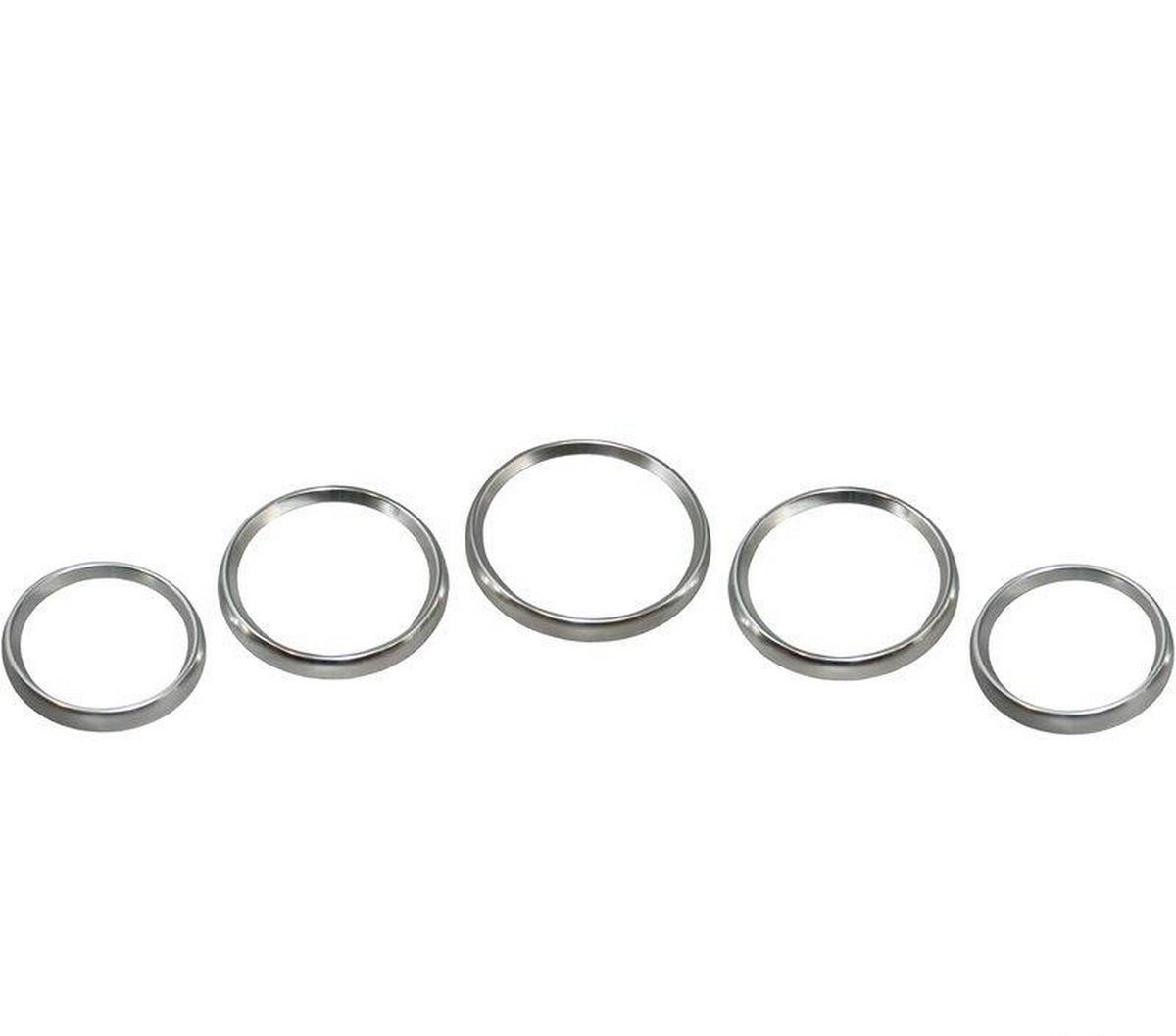 Porsche 964 993 1988-97 Aluminium Instrument Surround Rings JP Dansk