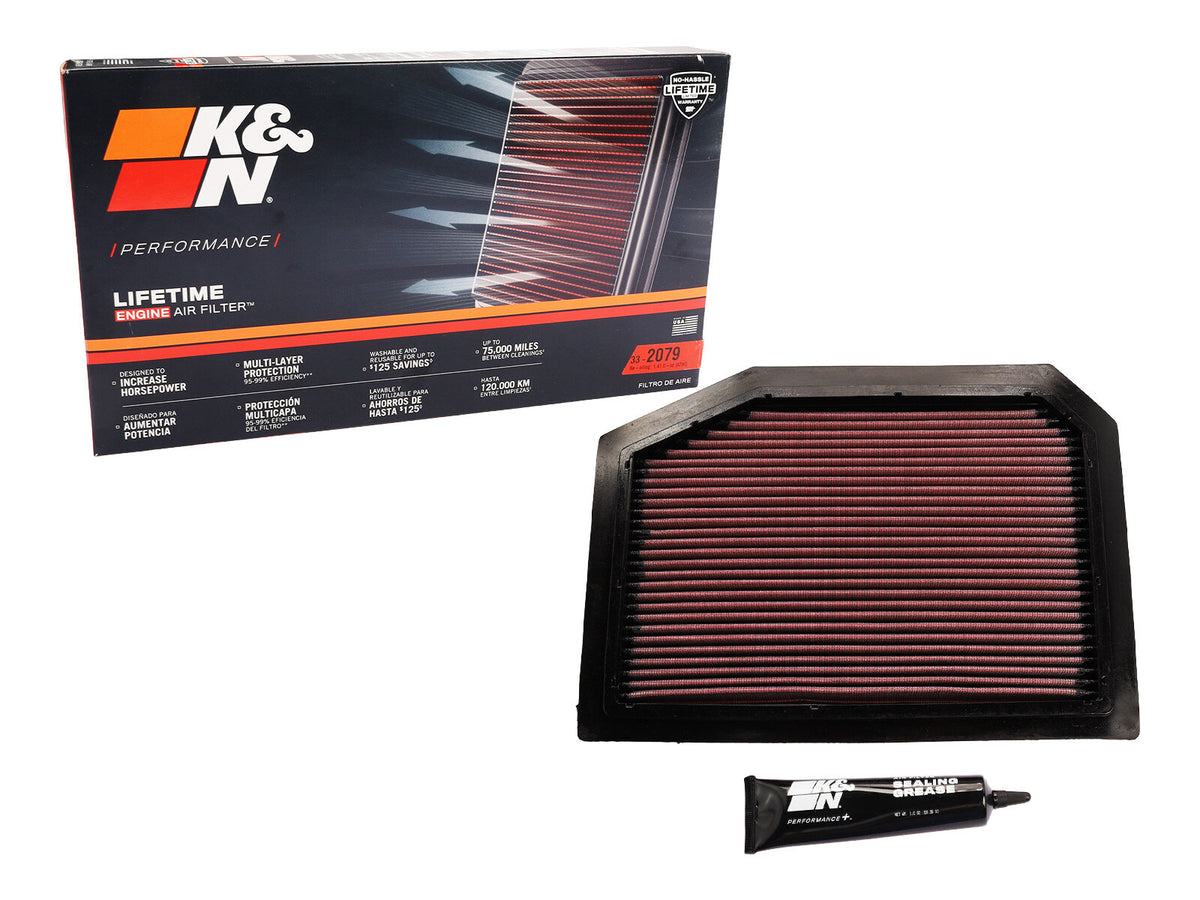 Porsche 993 1993-97 Washable Sport Air Filter 99311032701 K&N