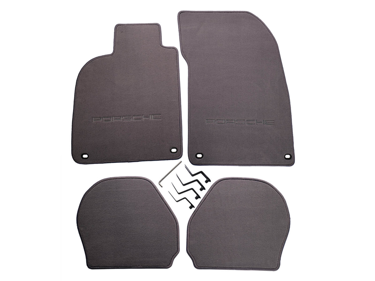 Porsche 964 993 1988-97 LHD Classic Grey Floor Mat Set 000043152124XR Porsche