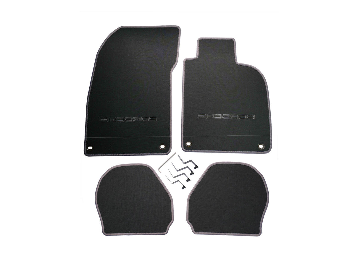 Porsche 964 993 1988-97 LHD Classic Grey Floor Mat Set 000043152124XR Porsche