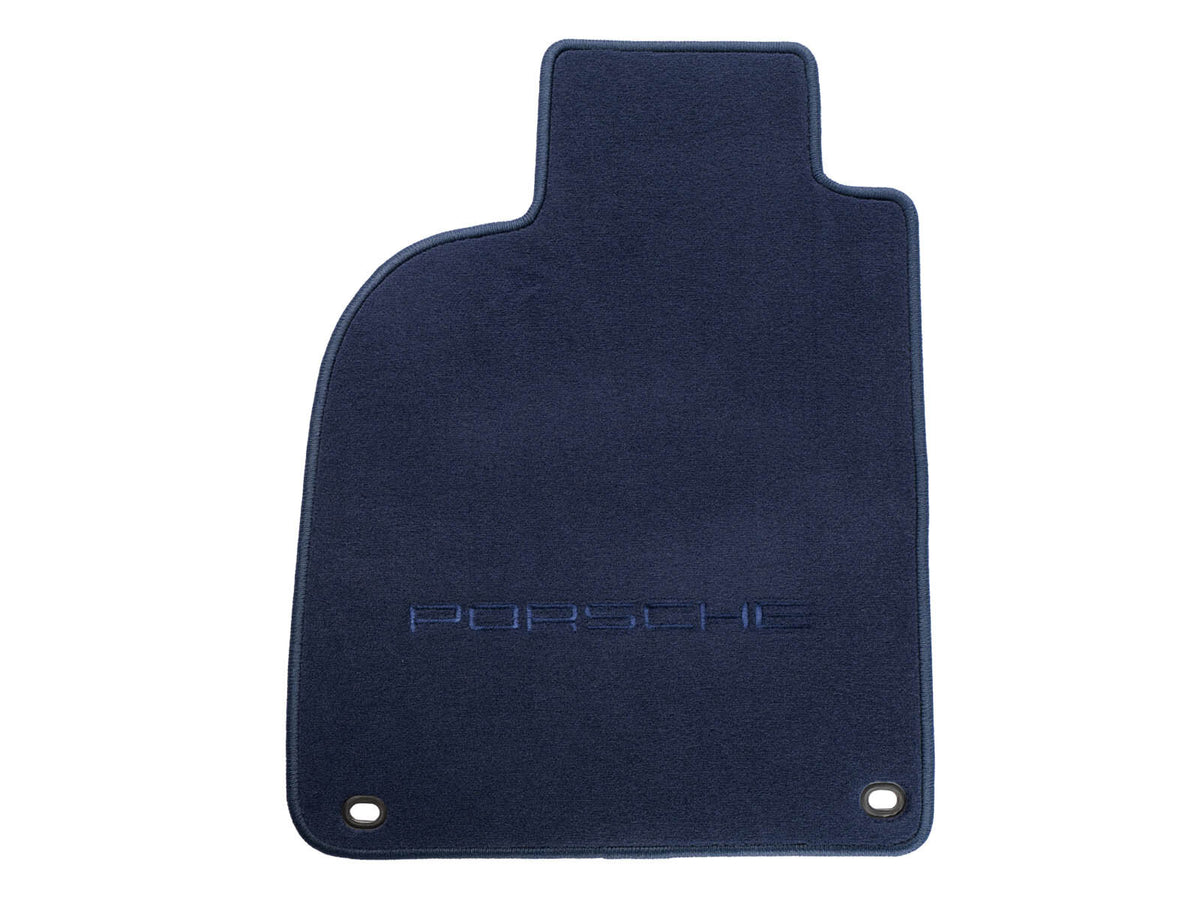 Porsche 964 993 1988-97 LHD Navy Blue Floor Mat Set 000043152124KV Porsche