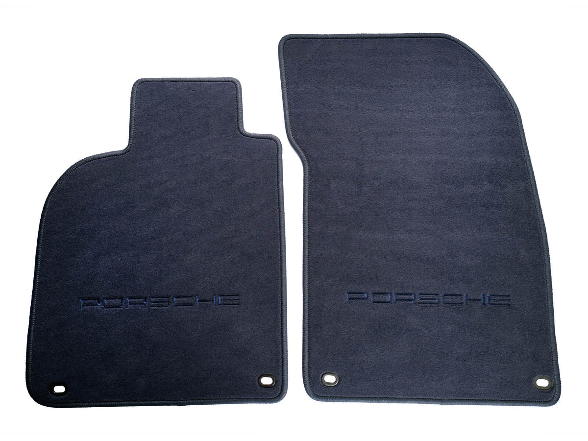 Porsche 964 993 1988-97 LHD Night Blue Floor Mat Set 000043152128HP Porsche