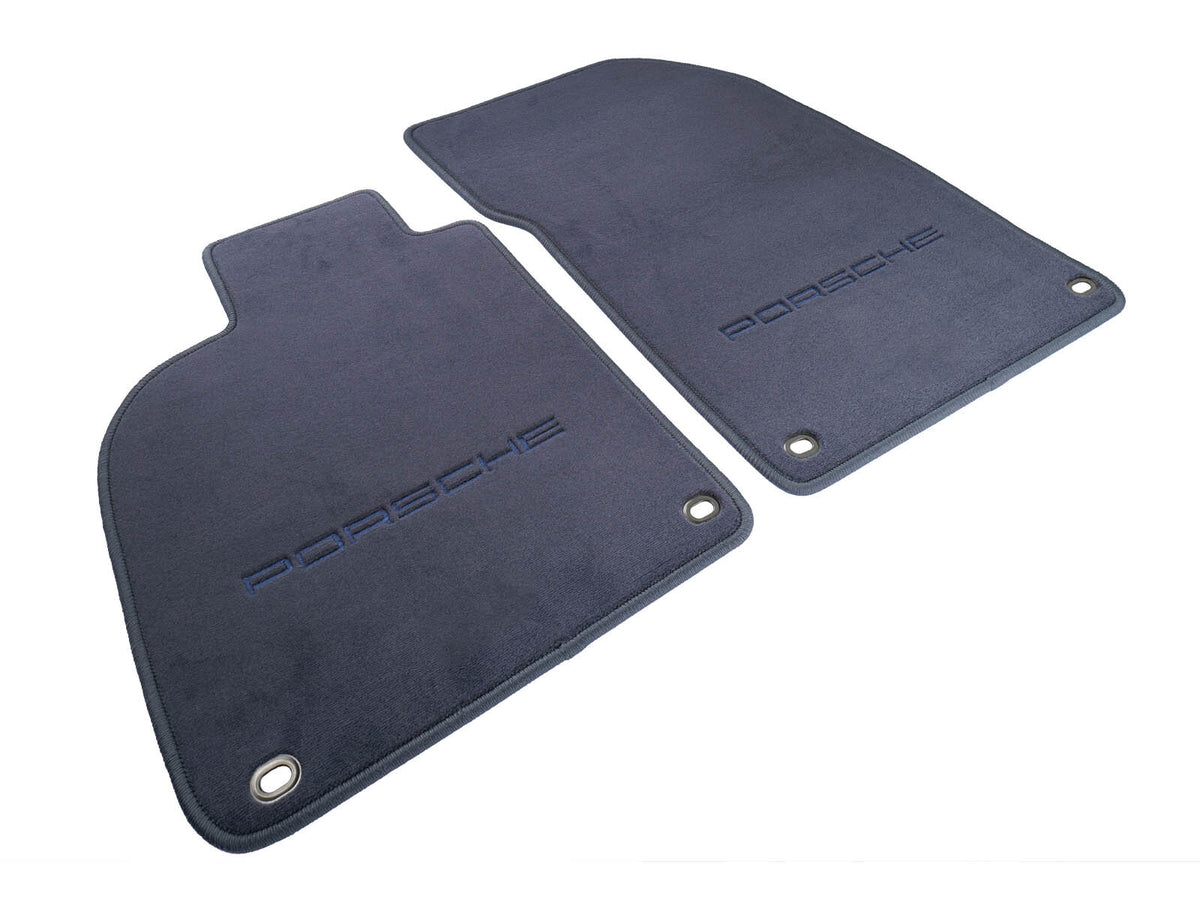 Porsche 964 993 1988-97 LHD Night Blue Floor Mat Set 000043152128HP Porsche