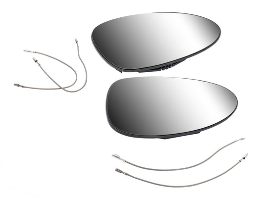 Porsche 928 964 968 993 1991-97 Cup Mirror Flat Heated Glass Pair 96573103500 partworks