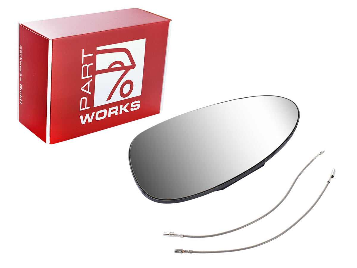 Porsche 928 964 968 993 1991-97 Left Cup Mirror Flat Heated Glass 96573103500 partworks