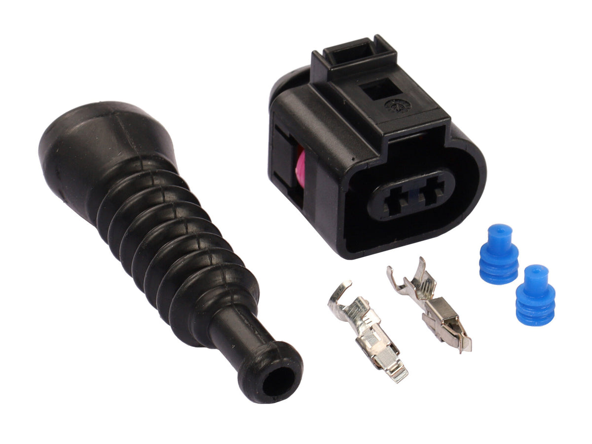 Porsche 993 1994-97 Headlight Washer Pump with Connector Kit 99362450200 partworks
