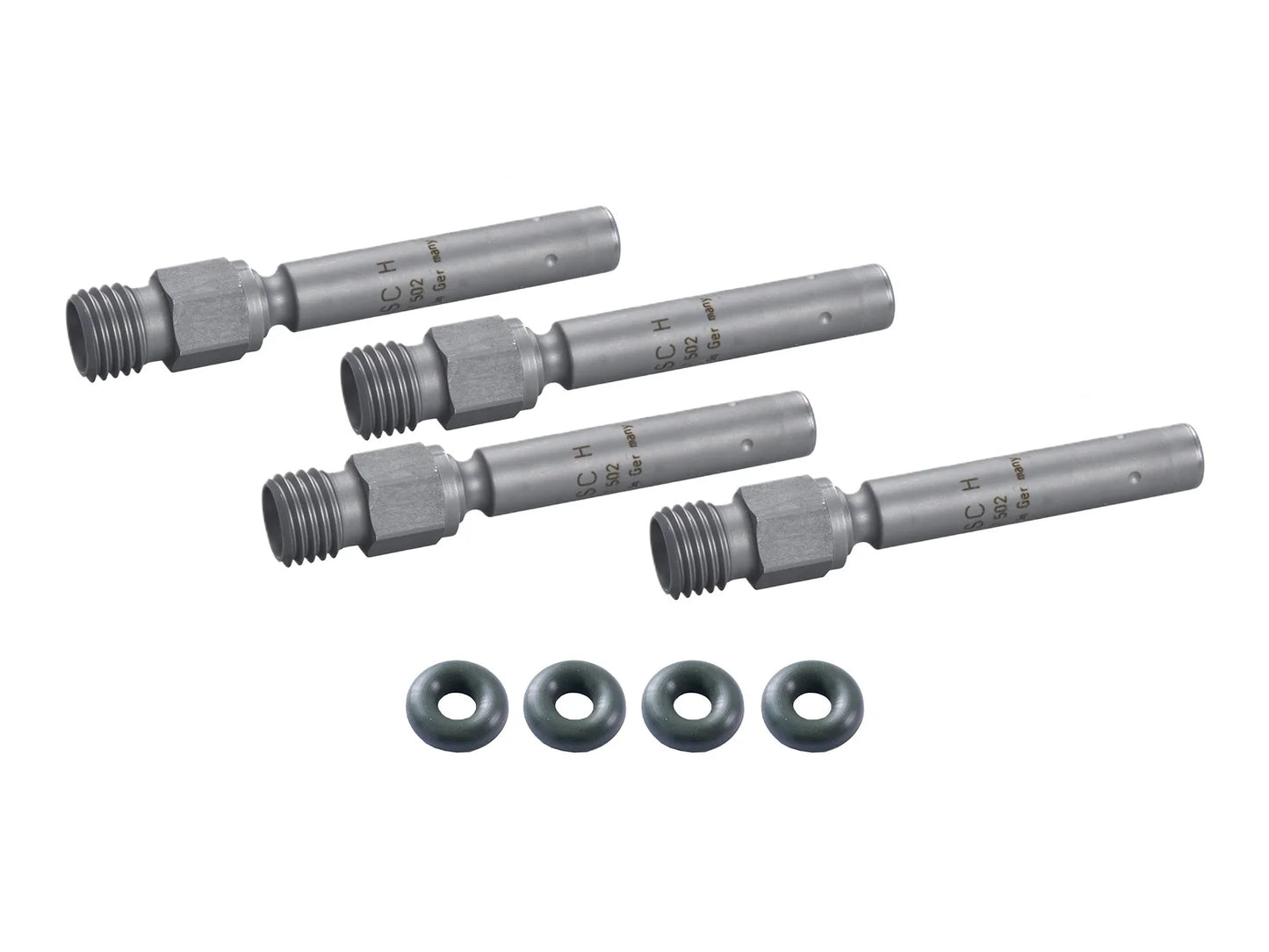 Porsche 924 2.0 (1980-1985) Partworks Fuel Injector &amp; Sealing Ring Kit Set of 4 049133551