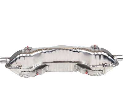 PORSCHE Boxster 986 OE style Rear silencer TÜV STAINLESS STEEL 99611114105