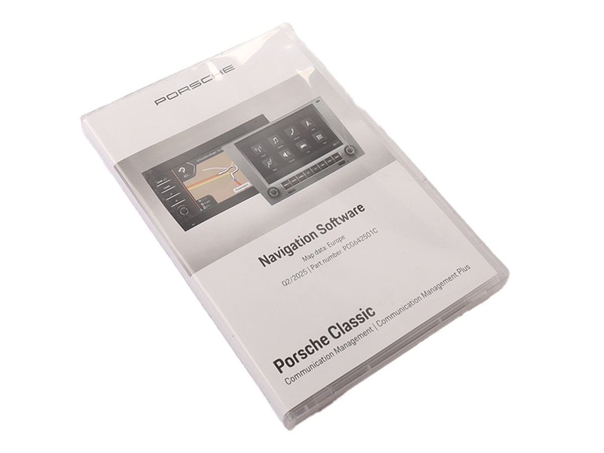 Porsche 911 912 912E 914 924 928 944 964 968 993 996 997 Boxster Cayenne Cayman 1963-13 PCCM Europe Navigation SD Card PCG642501C Porsche