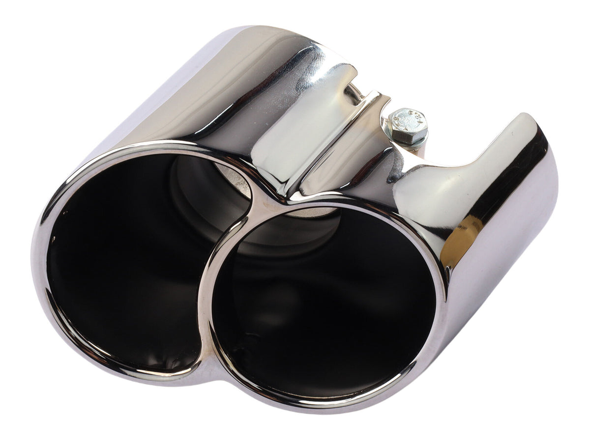 Porsche 996 2000-05 Turbo GT2 Sport Stainless Steel Tailpipes Pair 99611198201 partworks