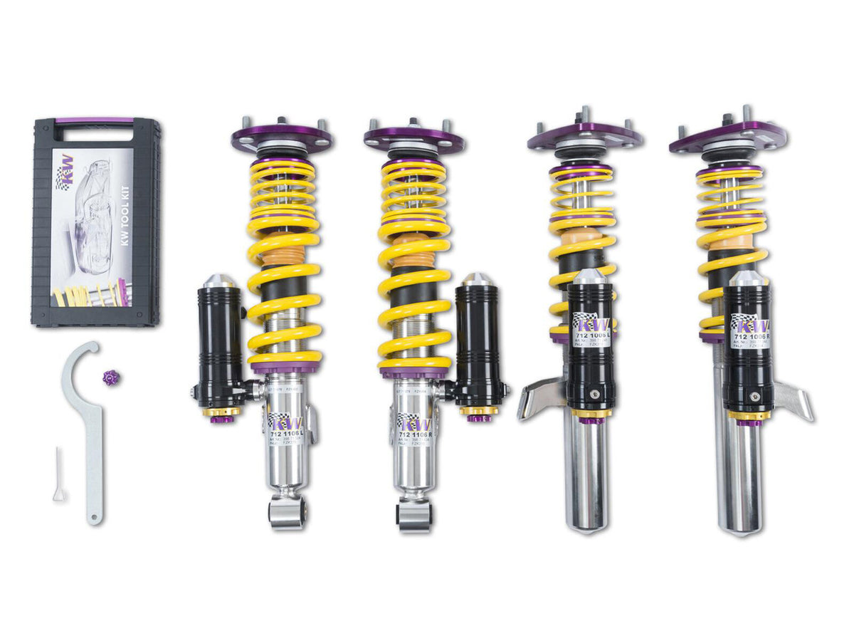 Porsche 996 1999-2005 GT2/GT3 V4 Clubsport Coilover Suspension KW