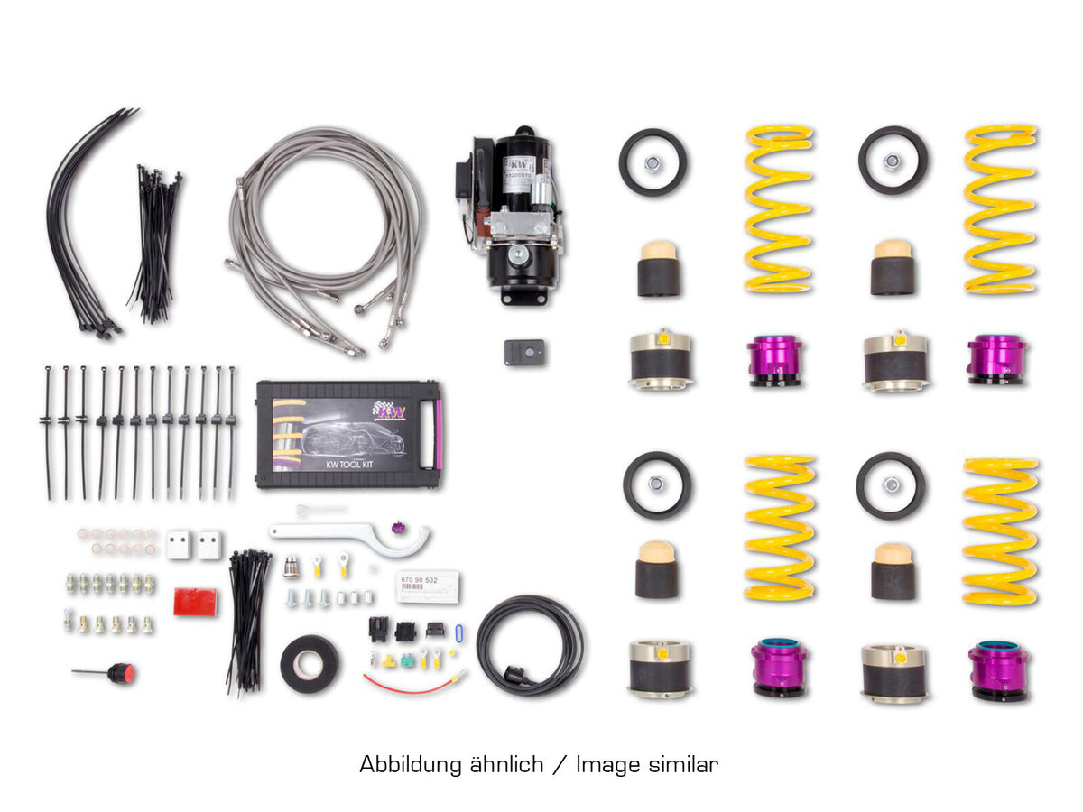 Porsche 996 1999-2005 GT2/GT3 HLS 4 Lift Retrofit Kit for KW Dampers KW