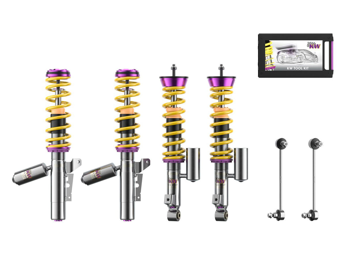 Porsche 996 1997-2005 Carrera 4/4S V3 Safari Style Coilover Suspension KW