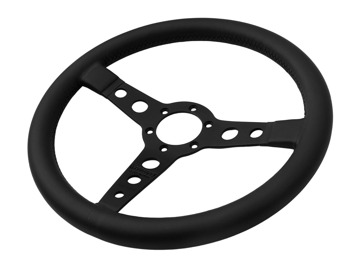 Porsche 911 912 912E 914 924 928 944 964 968 993 1963-97 Non-Airbag Prototipo Black Edition 350mm Steering Wheel MOMO