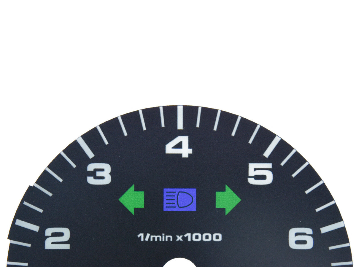 Porsche 964 993 1988-97 Rev Counter Dial Without On-Board Computer 964641301X partworks