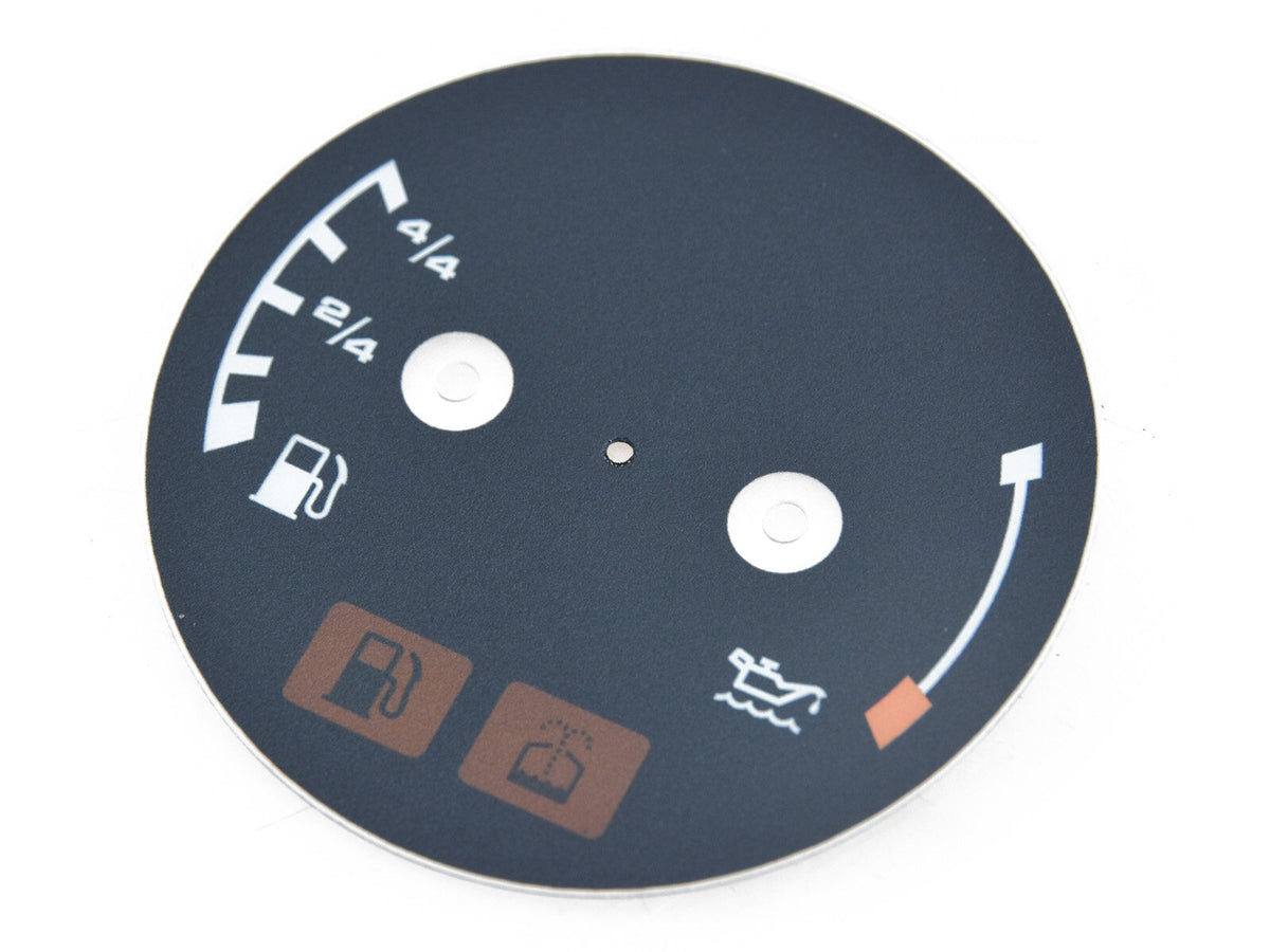 Porsche 964 993 1988-97 Fuel and Oil Temperature Gauge Dial 964641202X partworks