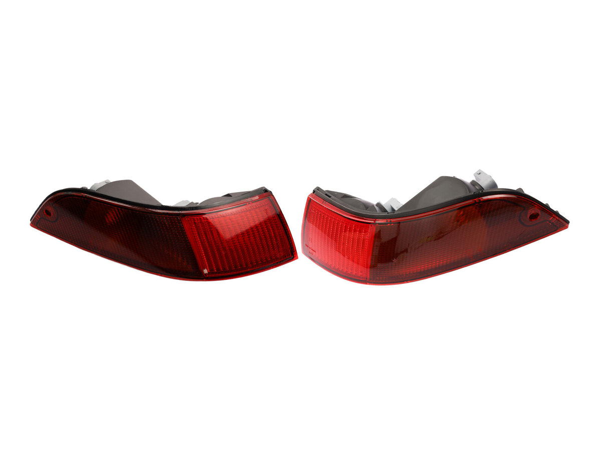 Porsche 993 1994-97 Red Rear Lamp Pair with Housings 99363140301 Porsche