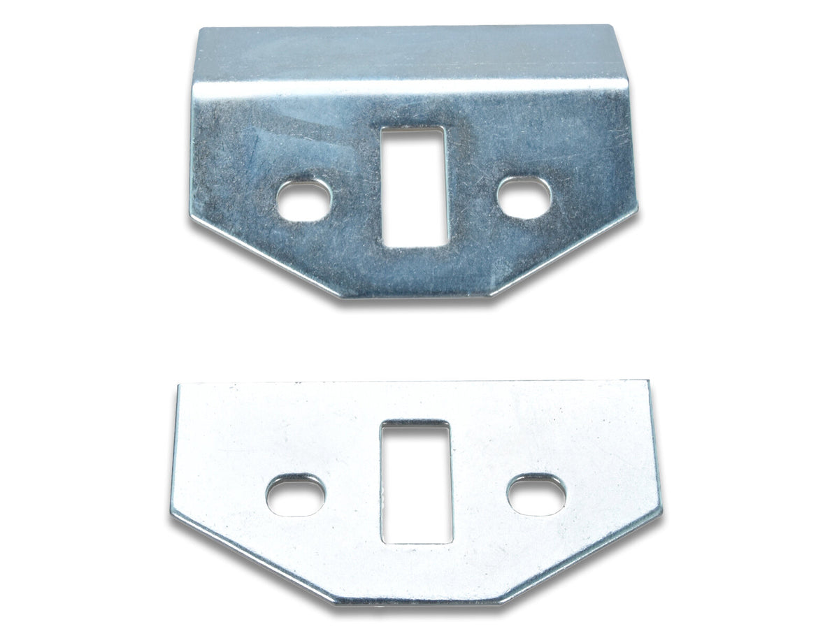Porsche 911 912E 964 993 1966-97 Door Check Strap Reinforcement Plate Set 91153195700 partworks