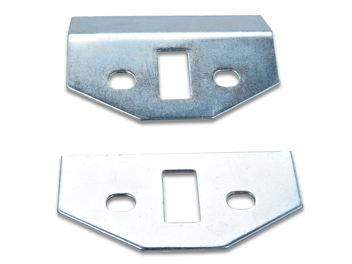 Porsche 911 912E 964 993 1966-97 Door Check Strap Reinforcement Plate Set 91153195700 partworks