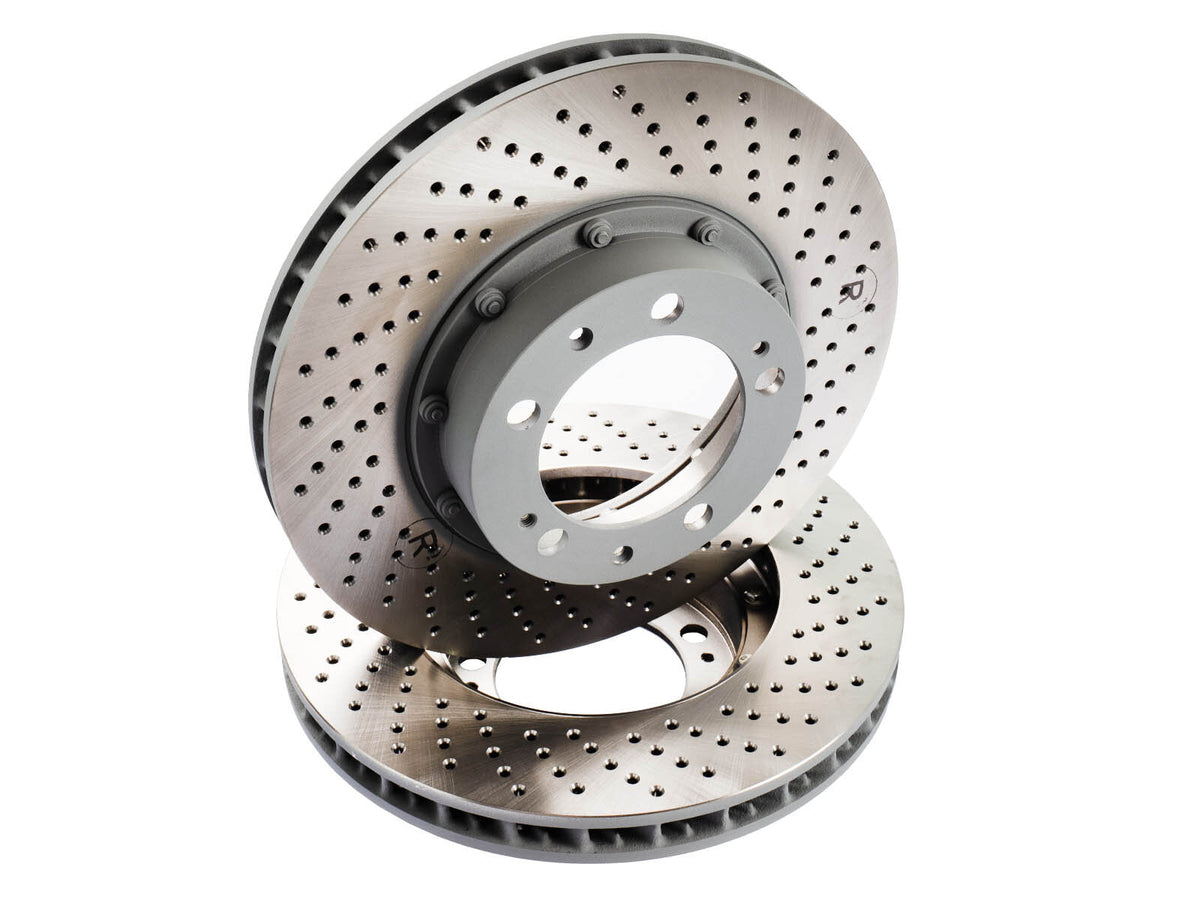 Porsche 993 1995-97 Turbo Front Brake Disc Pair 99335104510 Sebro