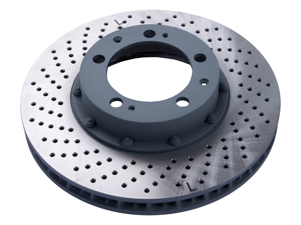 Porsche 993 1995-97 Turbo Front Brake Disc Pair 99335104510 Sebro