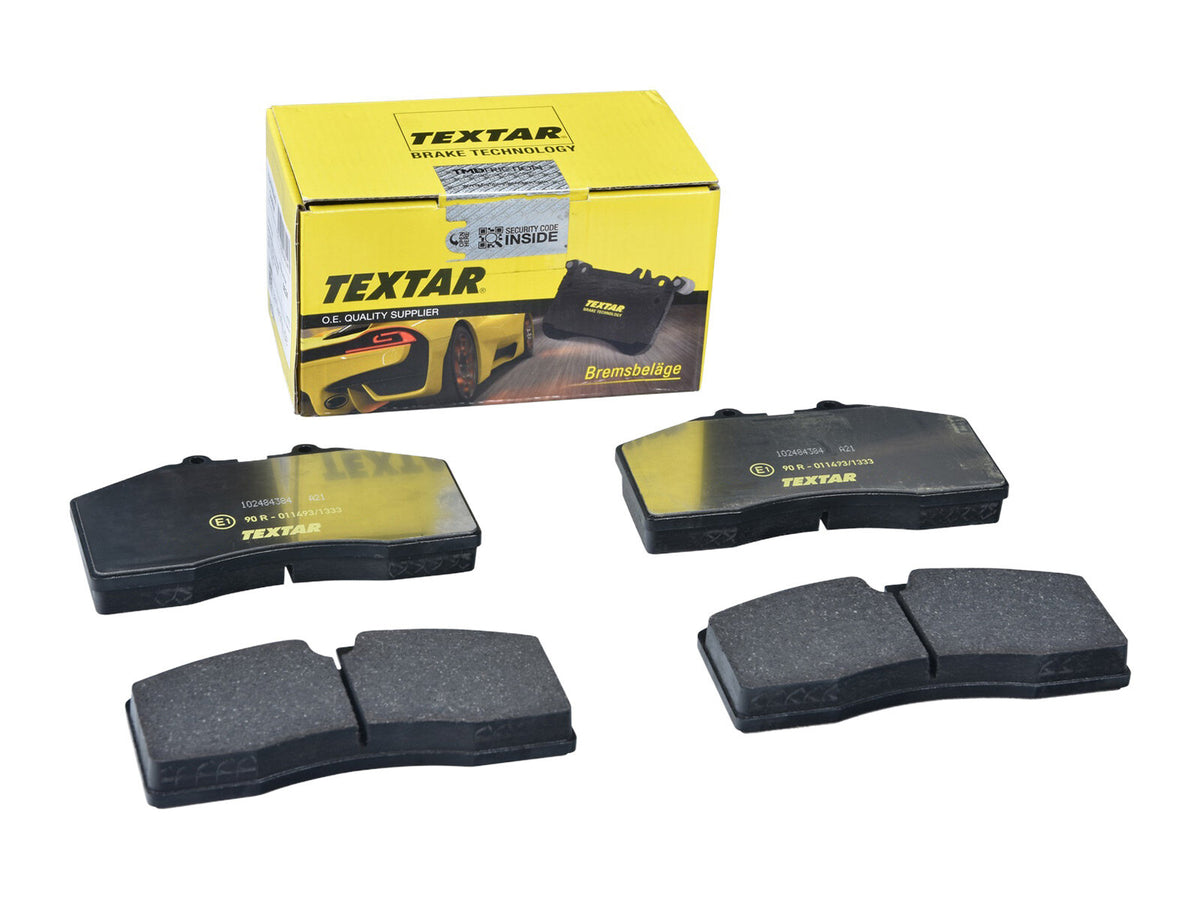 Porsche 964 993 1990-97 Front Brake Pad and Damping Plate Kit 92835193006 Textar