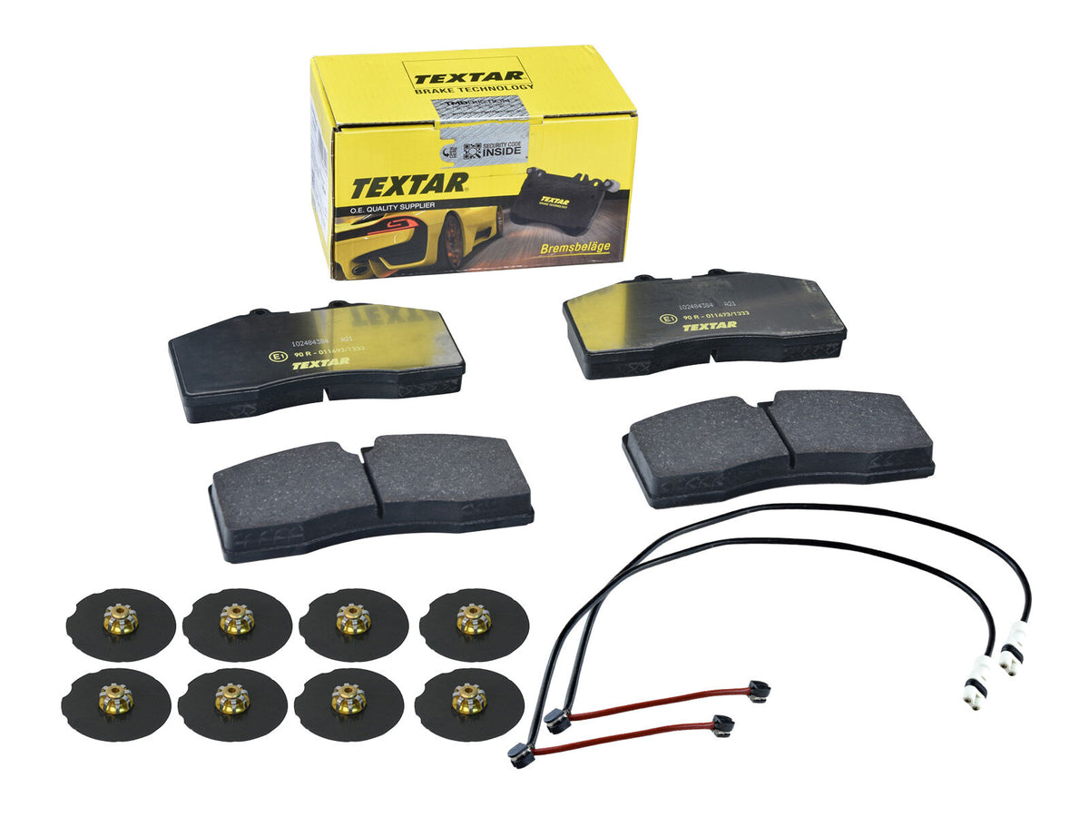 Porsche 993 1995-97 Turbo Rear Brake Pad Wear Sensor and Damping Plate Kit 92835193006 Textar
