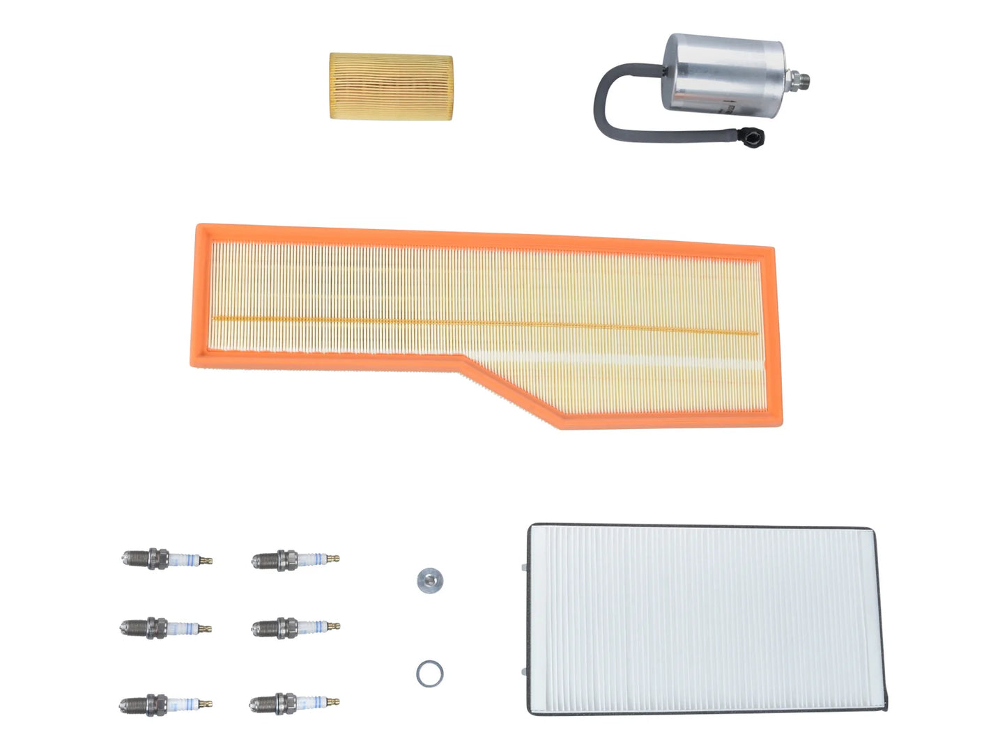 Porsche 996 Carrera 4 up to -'01 Engine service kit inc Filters Spark Plugs 99611013152
