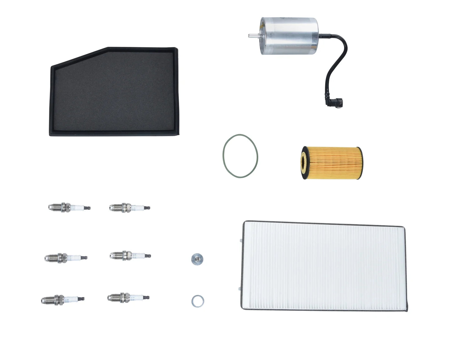 Porsche Boxster 986 2.5 up to -'99 Service kit Oil change kit inc Filters Spark Plugs