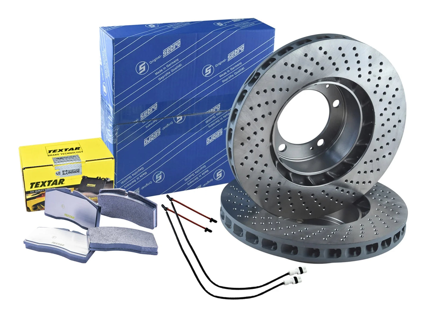 Porsche 964 turbo 944 FRONT Brake Calipers + Brake Discs and Pads for Conversion Big Red 96435109601