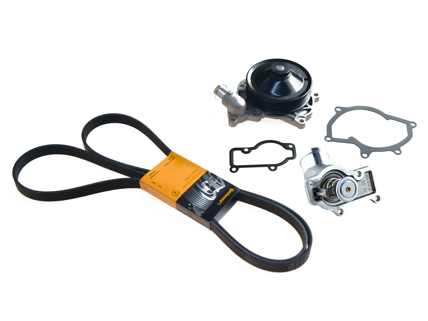 Porsche 996 Boxster 986 with air conditioning Water pump and V-belt thermostat 99610215168