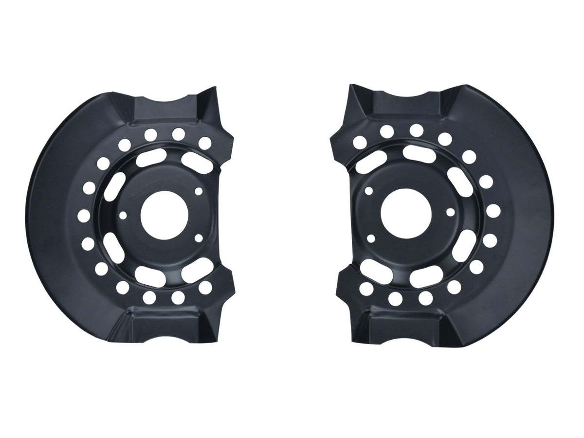 Porsche 911 930 1978-89 Turbo WTL Front Brake Dust Shields Pair 93035180301 partworks